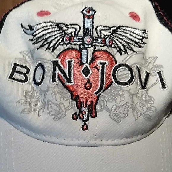 Bon Jovi Greatest Hits 2011 Concert Tour Trucker Hat - Picture 1 of 5
